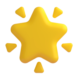 Glowing Star animated